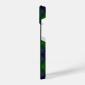 Armstrong tartan blue en green plaid iPhone hoesje (Linkerkant)