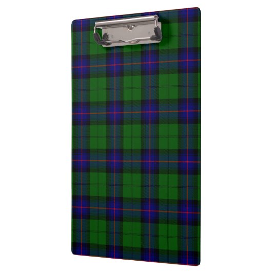 Armstrong tartan blue en green plaid klembord (Links)