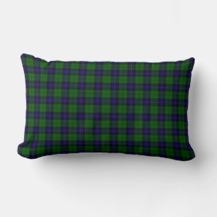Armstrong tartan blue en green plaid kussen