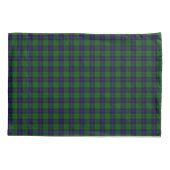 Armstrong tartan blue en green plaid kussensloop (Achterkant)