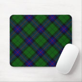 Armstrong tartan blue en green plaid muismat (Met muis)