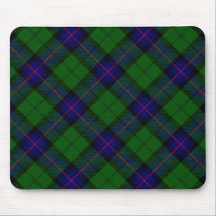 Armstrong tartan blue en green plaid muismat