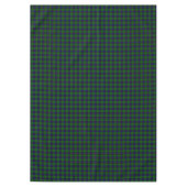 Armstrong tartan blue en green plaid tafelkleed (Voorkant)