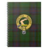 Armstrong Tartan en Clan Badge Notitieboek (Voorkant)