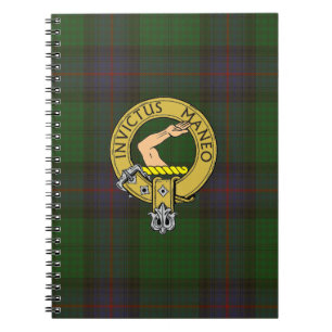Armstrong Tartan en Clan Badge Notitieboek