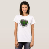 Armstrong Tartan Heart T-shirt (Voorkant volledig)