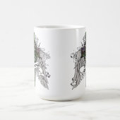 Armstrong, tartan, kruis, clan, familie, Keltisch, Koffiemok (Center)