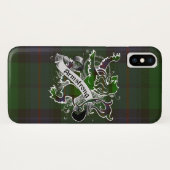 Armstrong Tartan Lion Case-Mate iPhone Case (Achterkant (horizontaal))