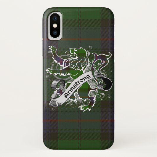 Armstrong Tartan Lion Case-Mate iPhone Case (Achterkant)