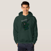 Armstrong Tartan Map & Badge Hoodie (Voorkant volledig)