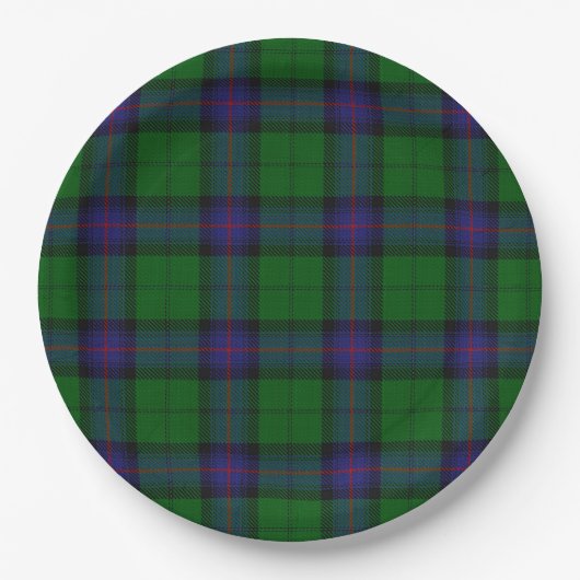 Armstrong Tartan Papieren Bordje (Voorkant)