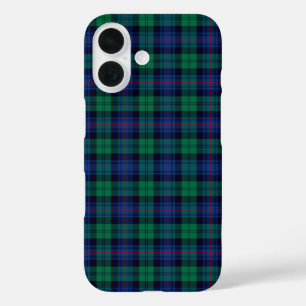 Armstrong Tartan Royal Blue en Green Pset iPhone 16 Hoesje