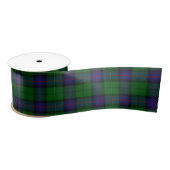 Armstrong Tartan Satijnen Lint (Spoel)