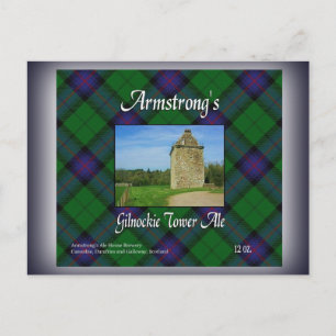 Armstrong's Gilnockie Tower Ale Briefkaart