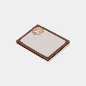 Armworstelen Brons Post-it® Notes (Schuin)