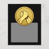 Armworstelgoud Flyer (Achterkant)