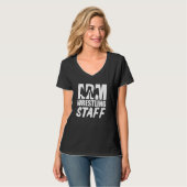 Armworstelstaf Armworstelcompetitie Des T-shirt (Voorkant volledig)