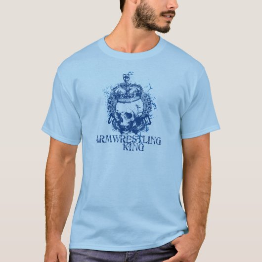 Armworstling King T-shirt (Voorkant)