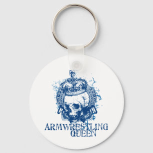 Armworstling Queen Sleutelhanger