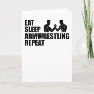 Armwrestling Arm Wrestling Armfighting Quote Kaart