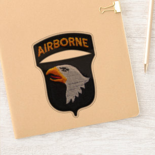 Army 101st ABN DIV Screaming Eagles Contour Sticker