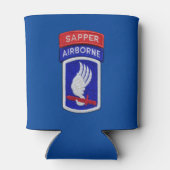 Army 173rd Airborne Division Sapper Blikjeskoeler (Achterkant)
