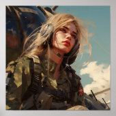 ARMY 21 Poster - Show Uw steun voor de troepen! (Voorkant)