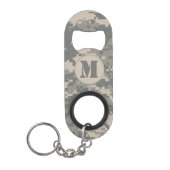 ARMY ACU Camo Mini Bottle Pet Open Sleutelhanger Sleutelhanger Flessenopener (Voorkant)