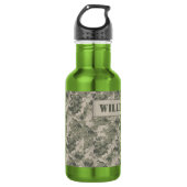 ARMY ACU Camoflauge Digitaal 32. oz. Waterfles (Voorkant)