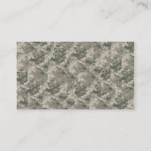 ARMY ACU Camoflauge Digital Camo Visitekaartje (Achterkant)