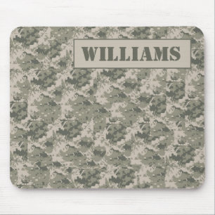 ARMY ACU Camoflauge Digital Personalized Mousepad Muismat
