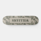 ARMY ACU CamoFlauge Digitale Old School Skateboard (Horizontaal)