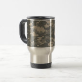 ARMY ACU Digital Camo 15 ounce koffie-mok Reisbeker (Voorkant links)