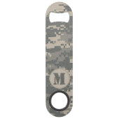 ARMY ACU Digital Camo Camouflage Bottle Open Speed Flessenopener (Voorkant)
