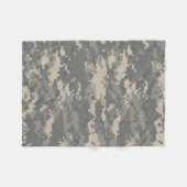 ARMY ACU Digital Camouflage Fleece Blanket (Voorkant (Horizontaal))