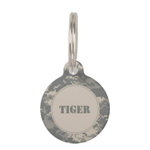ARMY ACU Digital Camouflage Pet Name Tag Huisdierpenning