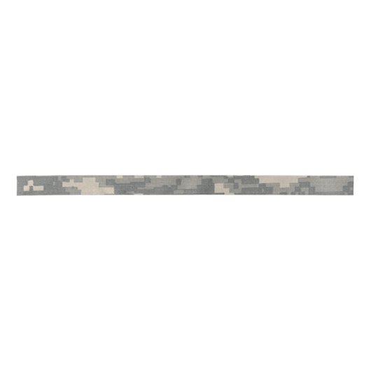 ARMY ACU Digital Camouflage Satin Ribbon Satijnen Lint (Voorkant)