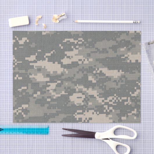 ARMY ACU Digital Camouflage-weefselpapier Tissuepapier (Craft)