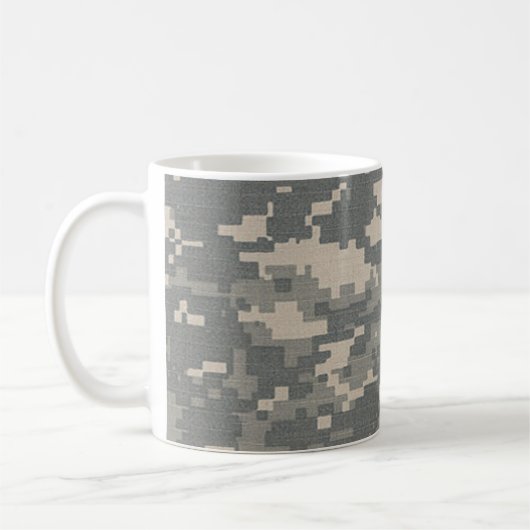 ARMY ACU Digitale Camo Camouflage Koffiebeker Mok (Links)