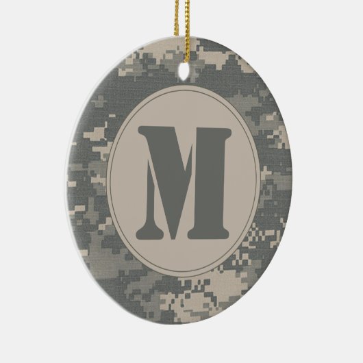 ARMY ACU Digitale Camo Camouflage Patroon Ornament (Rechts)