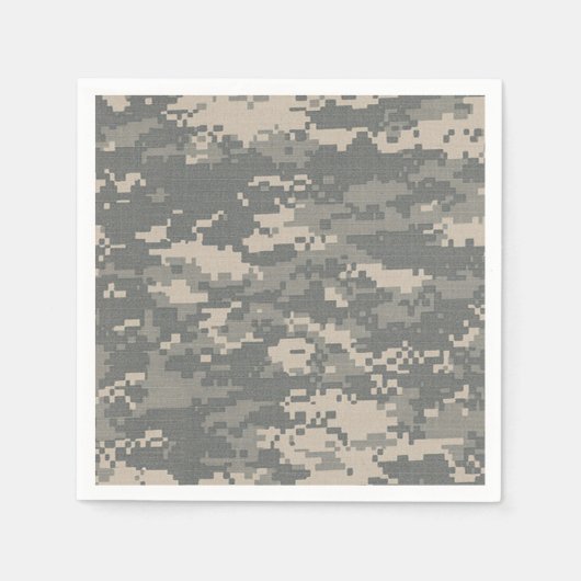 ARMY ACU Digitale Camo Camouflage Patroon Servette Servet (Voorkant)