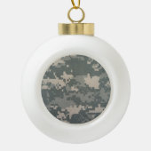 ARMY ACU KERAMISCHE BAL ORNAMENT (Voorkant)