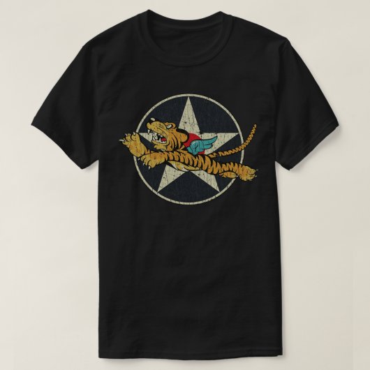 Army Air Corps Flying Tigers AVG 1941 T-shirt (Design voorkant)