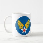 Army Air Corps Shield Koffiemok (Links)