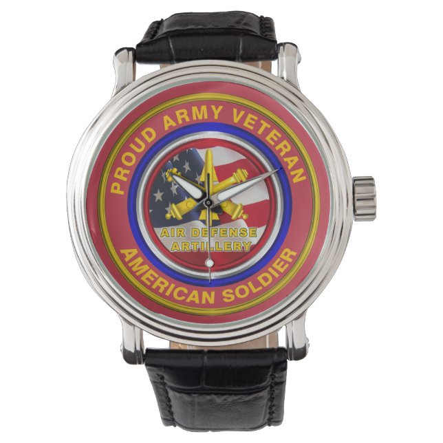 Army Air Defence Artillery Horloge (Voorkant)