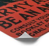 Army Air Service Poster (Hoek)