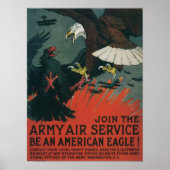 Army Air Service Poster (Voorkant)