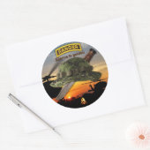 Army Airborne Ranger LRRP Recon LRPS Ronde Sticker (Envelop)