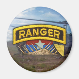 Army Airborne Rangers Vietnam Oorlogsmagneet Magneet
