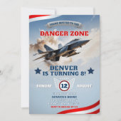 Army Airforce Jet Pilot Verjaardagsjongen Kaart (Voorkant)